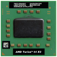 б/у процессор AMD Turion 64 x2 TL-52 , TMDTL52HAX5CT