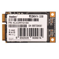 б/у накопитель SSD mSATA 32Гб KingSpec ACSC2