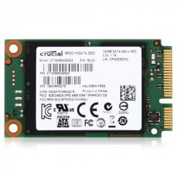 б/у накопитель SSD mSATA 120Гб Crucial