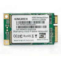 б/у накопитель SSD mSATA 120Гб KingRich