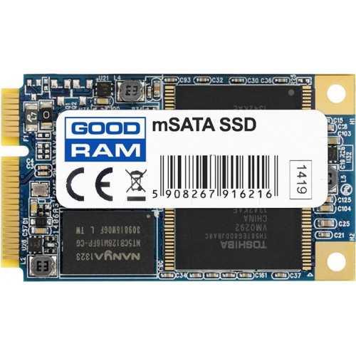 б/у накопитель SSD mSATA 120Гб GoodRam