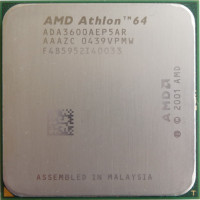 б/у процессор сокет 754 AMD Athlon 64 3600+ - ADA3600AEP5AR