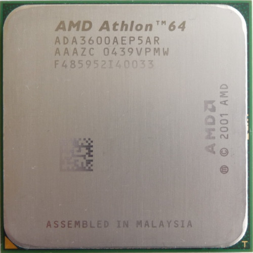 процессор сокет 754 AMD Athlon 64 3600+ - ADA3600AEP5AR