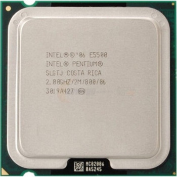 б/у процессор сокет 775 Intel Pentium Dual-Core E5500 2,8/2/800 SLGTJ