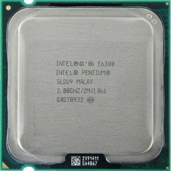 б/у процессор сокет 775 Intel Pentium Dual-Core E6300 2,8/2/1066 SLGU9