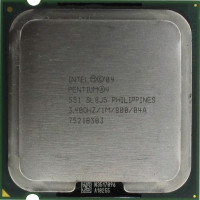 б/у процессор сокет 775 Intel Pentium-4 (551) 3,4/1/800 SL8J5