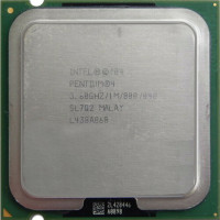 б/у процессор сокет 775 Intel Pentium-4 (560J) 3,6/1/800 SL7Q2