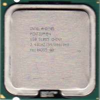 б/у процессор сокет 775 Intel Pentium-4 (650) 3,4/2/800 SL8Q5