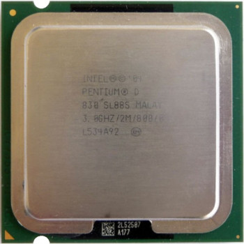 б/у процессор сокет 775 Intel Pentium-D (830) 3,0/2/800 SL88S