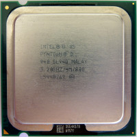 б/у процессор сокет 775 Intel Pentium-D (940) 3,2/4/800 SL94Q