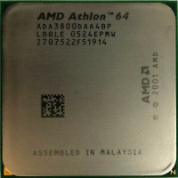 б/у процессор сокет 939 AMD Athlon 64 3800+ - ADA3800DAA4BP
